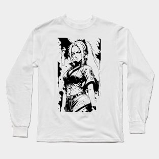 Anime Girl In Office Uniform 11 Long Sleeve T-Shirt